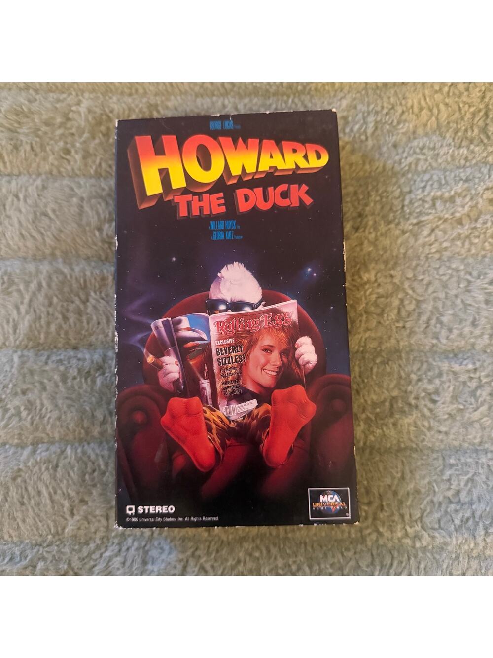 Howard the Duck (1986) VHS – George Lucas Cult Classic – Tested